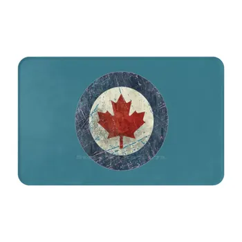 Реколта емблемата на ВВС на Канада, семеен противоскользящий мат премиум-клас, нашивка на Канада, лого, Емблема, военен символ