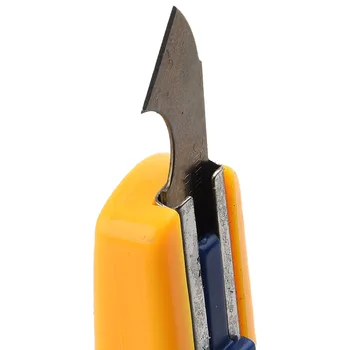Инструмент с Крючкообразным Нож За Рязане на Листове от Акрилна Пластмаса Нож За Крючкообразного Режещ Инструмент Ръчен Режещ Нож Със Заменяеми Остриета
