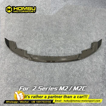 Висококачествена кант предна броня от въглеродни влакна, за да bm w M2 M2C в стил MP страничната пола кант предна броня от въглеродни влакна, за да M2 M2C F22