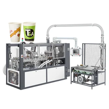 2023 Високоефективна машина за производство на хартиени чаши, на линия за 3D-фрезоване и печат кафеени чаши с тегло 4 грама, производител в Китай