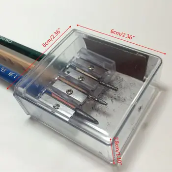 Многофункционална острилка за въглища моливи с 4 дупки Long Drawing Art Man