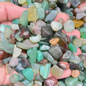 Натурален семицветный кристал ахат, скъпоценен камък, минерален лечебен камък