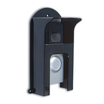 Пластмасов дъждобран за отвора на разговор е Подходящ за модели Ring, водоустойчив защитен екран за врата разговори, видеодомофоны
