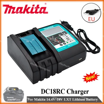 Оригиналното Зарядно Устройство, предоставено Makita 14,4 v-18 В DC18RC Зарядно Устройство Makita 6000 mah Bl1830 Bl1430 BL1860 BL1890 Зарядно Устройство за инструменти