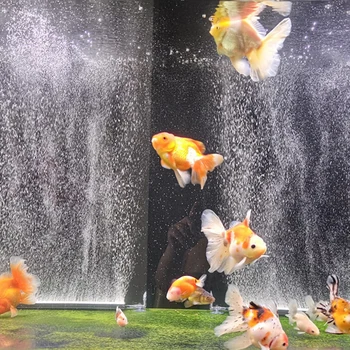 Аквариумный въздушен каменен конус със силни нещастници, въздушна помпа с разтворени кислород, обзавеждане за насищане с кислород на аквариума за риби
