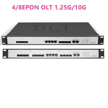4/8 PON OLT 4/8 PON пристанище GEPON OLT 4 SFP софтуер с Отворен код 1.25 G/10G SC софтуер с Отворен код за УЕБ управление 4pon SFP PX20+ PX20++ PX20+++