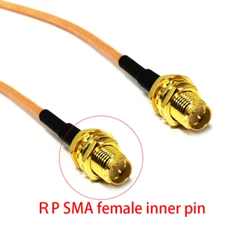 Нов модем Коаксиален кабел RP-SMA конектор RP-SMA Jack RG316 15СМ 6-инчов адаптер с косичкой