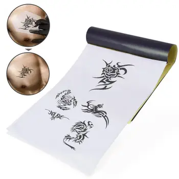 1 Опаковъчна хартия за копиране на татуировки, многофункционална хартия за прехвърляне на татуировки, шаблони за татуажа кожа, хартия за diy