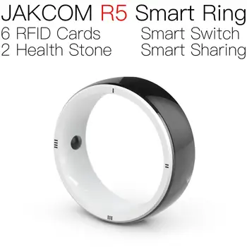 Смарт пръстен JAKCOM R5 по-ценно, отколкото да rfid 125, формуляр с чип за съхранение на nfc етикети, блокиращите на сигнала на gps, бели, карта UHF, извънземно