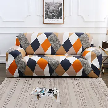 Приятна за кожата еластичен калъф за дивана, плъзгащи, намаляване, еластичен калъф за дивана в хола, L-образна форма на калъф за стол, единична/ двойна/тройна