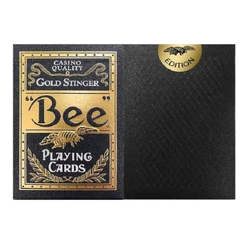 Тесте карти за игра Bee Gold Stinger Магически Фокуси карта