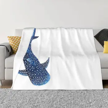 Одеяло с китова акула, Постилка за легло, Мека постилка с чертеж