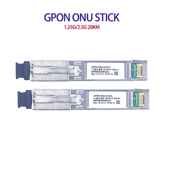 GPON SFP ONU Stick с жак MAC SC Модул DDM pon 1.25 G / 2.5 G 1310nm / 1490nm