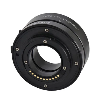 Пръстен за Удължител Лещи 10 мм + 16 мм За Panasonic Lumix Olympus M4/3 Mini 4/3 Camera GX1 Пръстен За Обектива в Близък план