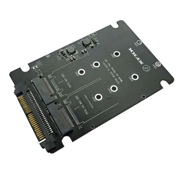M. 2 SSD ДО U. 2 Адаптер 2 В 1 M. 2 Nvme + M. 2 SATA NGFF SSD ДО PCI-E U 2 СФФ-8639 Адаптер, Pcie M2 Конвертор Карта