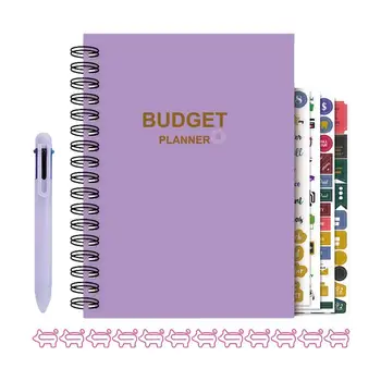 Планер на бюджета на месец, Навити дизайн, планиране на бюджет и органайзер за сметки, Книга за изготвянето на бюджета, Книга за проследяване на приходите, разходите, спестяванията, подарък