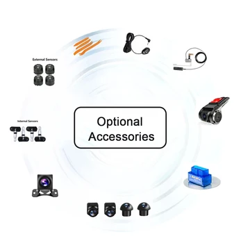 360 Камера USB DVR OBD-DAB Антена, Външен и Вътрешен Сензор Micphone Инструмент За Автомобилната Радионавигации Мултимедиен Видео Стерео музикален Плейър