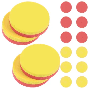 50 бр. Цветни магнитни математически диск, детски играчки, броячи за настолни игри