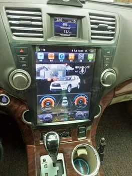 Радиото в автомобила на Android, мултимедиен плейър GPS за TOYOTA Highlander 2009 2010 2011 2012 2013, авто навигация стереоприемник, главното устройство