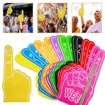 1 бр., вдъхновяващи на мажоретките, гигантски полистирен ръкавици за пръстите, EVA, подбадривающая ръка, Голяма атмосфера, подбадривающие дейности, полистирен ръкавици