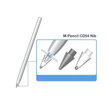 Сменяеми Накрайници за Моливи Huawei M-Молив 2Nd Touch Stylus Pen Съвет Върха на Молив M-Pencil 2 поколение CD54-Сив