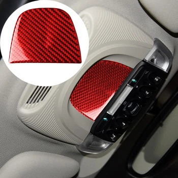 Въглеродни Влакна За MINI Cooper F55 F56 Countryman F60 Автомобилна Лампа За Четене Панел Декоративни Стикери Делото Авто интериор Етикети