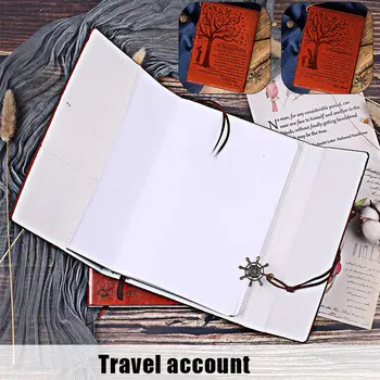 За многократна употреба ретро дневник с подплата, дневник за пътуване, албум за рисуване, дневник за жени или за мъже