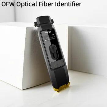 OFW Идентификатор на Оптични влакна с Устройство 4 в 1-Визуален Локатор на Неизправности с мощност 10 Mw VFL, led индикатор, акумулаторна универсална машина Тестер