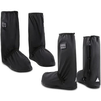 2 чифта непромокаеми калцуни от PVC, размер XXL, дождевики, калъфи за обувки от сняг и дъжд