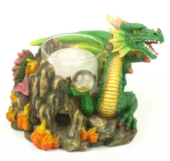 Новост Creative Craft - Свещник - Flame Dragon - Бутикови стоки за дома