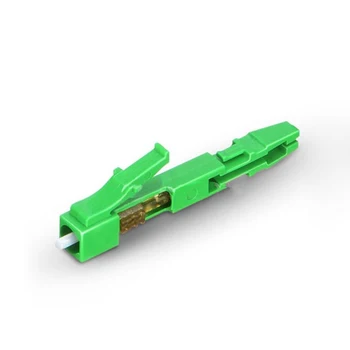 10шт FTTH LC APC Однорежимный оптичен адаптер за бърз монтаж 2.0 мм*3.0 mm LC APC adapter connector