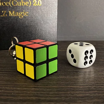 Ментално Кост (Cube) 2.0 от H. Z Magic Безжична Зареждане Фокуси Прогнози в Близък План Улица Ментализм Илюзии Подпори