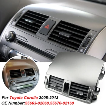 Централна Таблото на Климатик за Toyota Corolla 2008 2009 2010 2011 2012 2013 резервни Части 55670-02160 5567002160 55663-02060