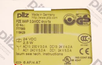 Pilz 777583 Нов модул за безопасност на PZE X4VP 3 /24VDC 4n/o fix