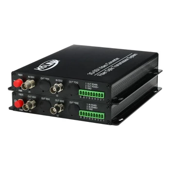 Хо-Link 1/2/4-канален оптичен преобразувател SFP 3G-SDI видео на LC с разделителна способност от 1920*1080p 1/2/4 канал
