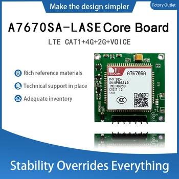 Основна такса за разработка на модул за Интернет на нещата SIMCOM A7670SA LTE Cat1 A7670SA-LASE breakout board LTE CAT1 + 4G + 2G + Voice B1/B3/B5/B7/B8/В20