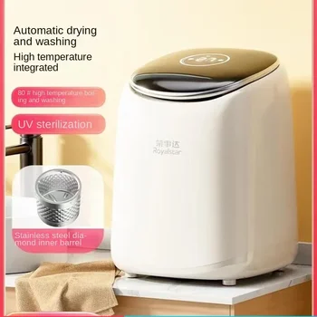 напълно автоматична пералня, мини-измиване и сушене интегрирана машина за почистване на бельо, малка средство за пране на чорапи lavadora