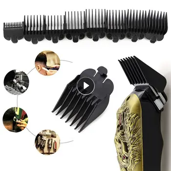 Машина за подстригване на коса Kemei, необходими фризьорски салон инструменти за подстригване, приставка за гребен за коса, трайни и регулируеми резултати салонного качество