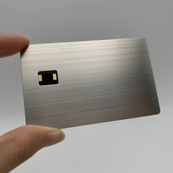 Customized.product.метална банкова карта с NFC работи с безконтактни плащане