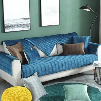 Мека мебел възглавница сгъсти топло нескользящий калъф за дивана Four Seasons универсална кърпа за дивана в хола 