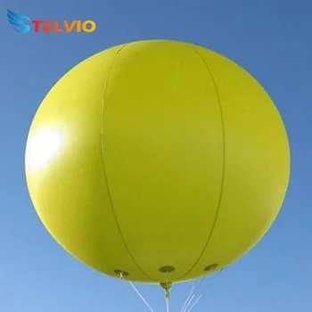 Рекламен гигантски балон от PVC с дебелина 2 м., кръгла небесен гелиевый контейнер, поставка за индивидуален размер, лого, многоцветен Вариант