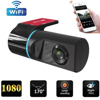 1080P WIFI DVR ADAS Dash Camera Авто Dvr Камера Рекордер един dashcam за Android Автомобилното Радио USB WIFI Мини Кола Записващо устройство Vedio